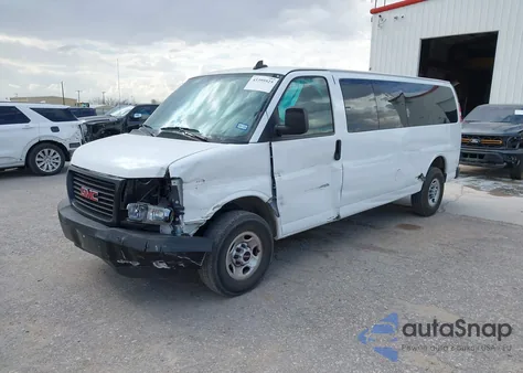 2023 GMC Savana Passenger Rwd 3500 Extended Wheelbase Ls z USA, uszkodzony, nr VIN 1GJZ7NFP3P1161461